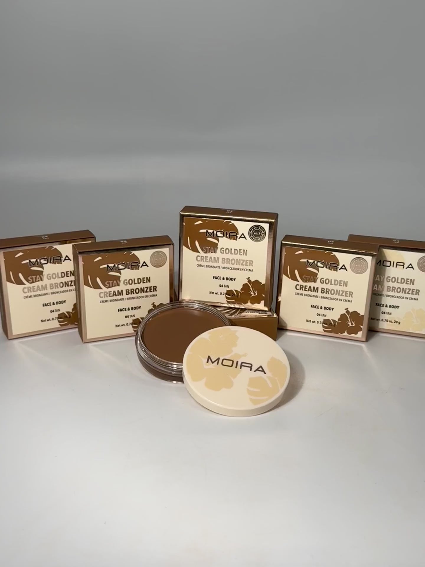 Stay Golden Cream Bronzer Tan - Moira Beauty | Wholesale Makeup