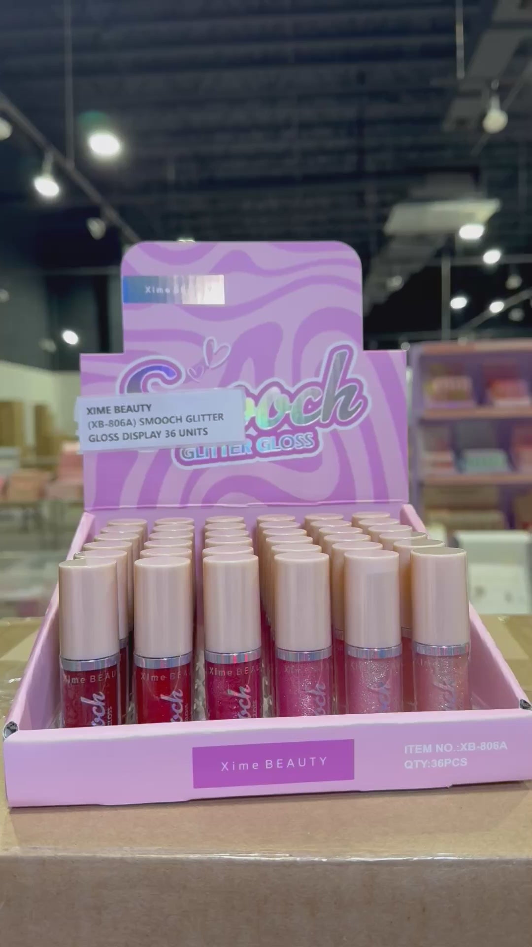 Smooch Glitter Gloss - Xime Beauty | Wholesale Makeup