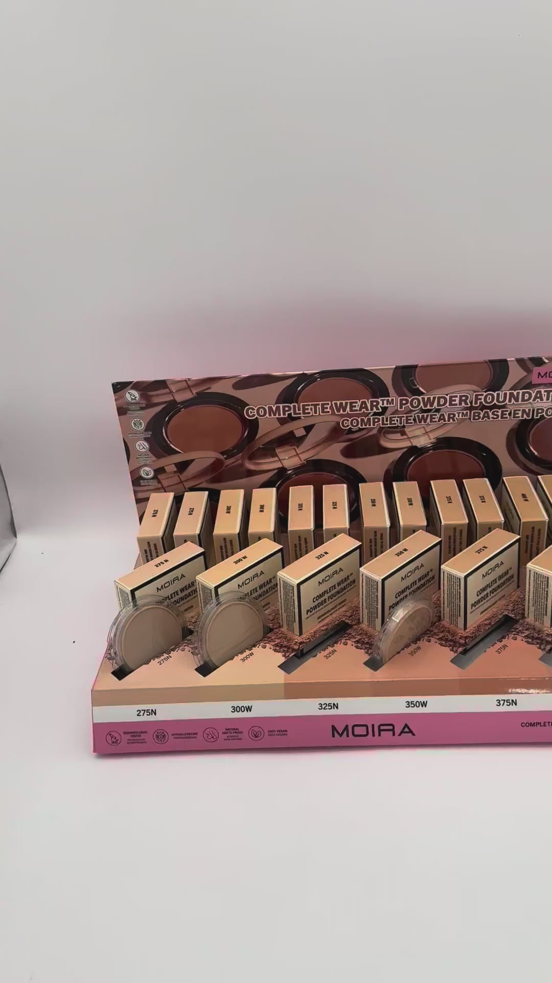 Complete Wear Powder Foundation Moira Beauty | Wholesale Makeup