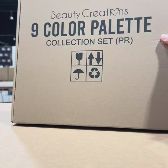 9 Color Magnetic Shadow Palette Beauty Creations | Wholesale Makeup