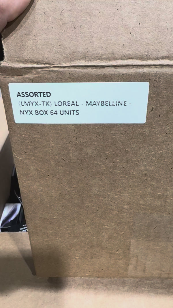 Assorted Loreal Maybelline NYX - Box | Wholesale Makeup