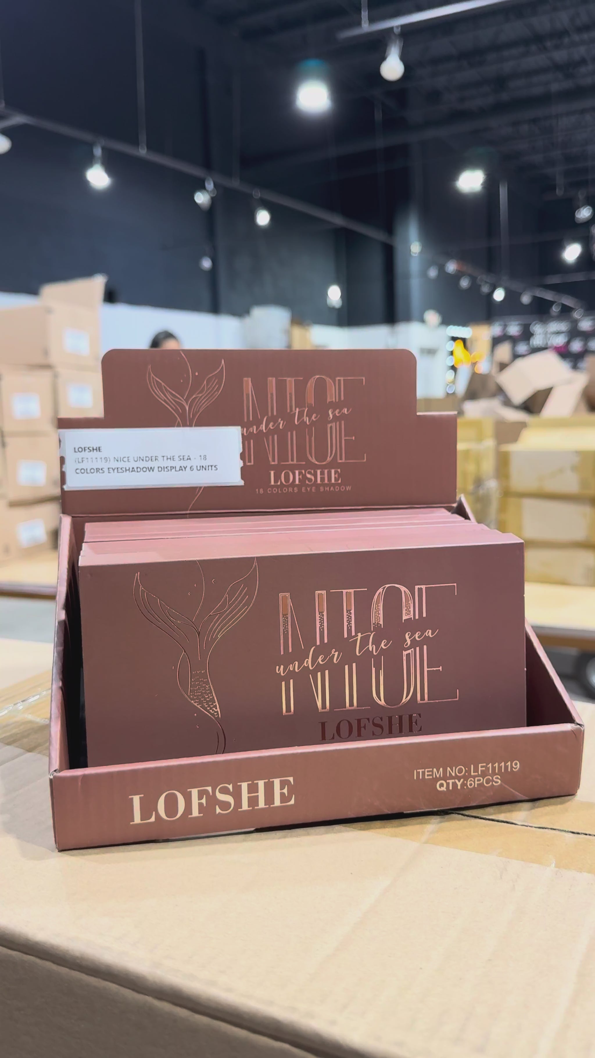 Nice Under The Sea 18 Colors Eyeshadow Lofshe | Wholesale Makeup