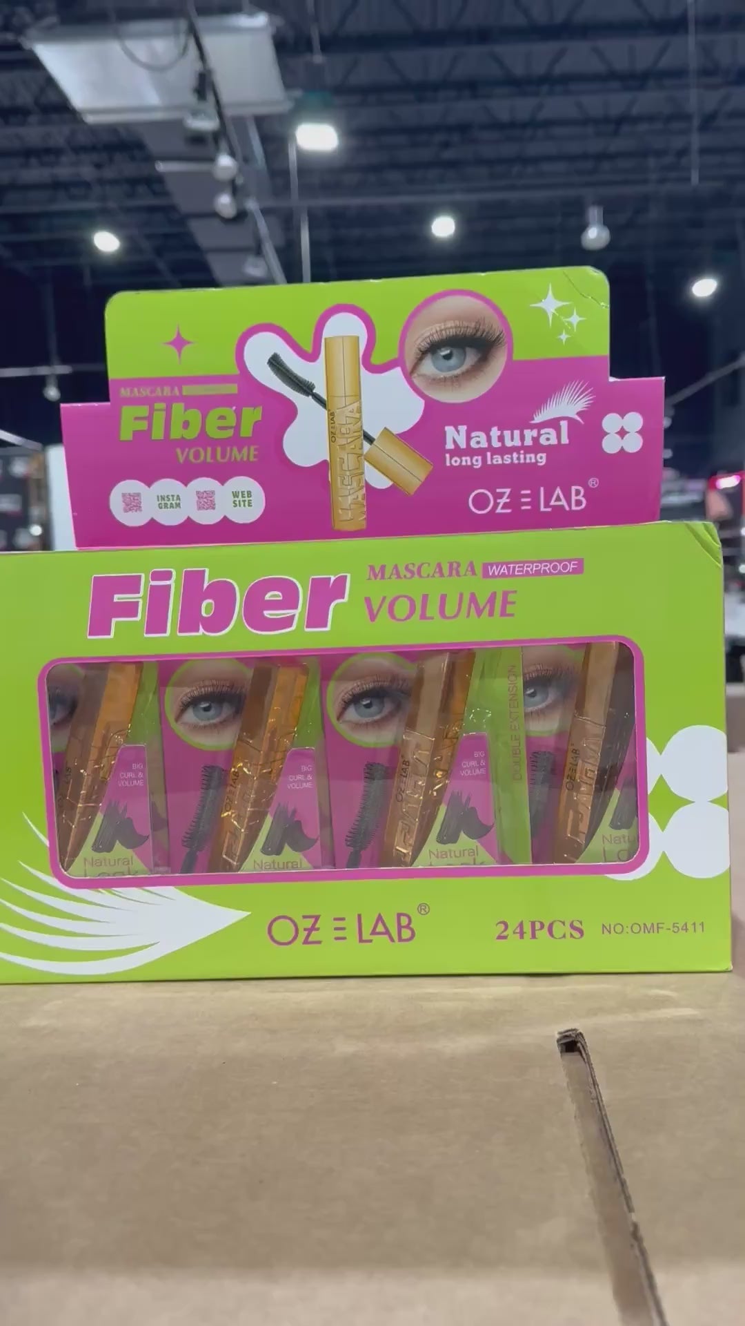 Double Extension Fiber Mascara Oz Lab | Wholesale Makeup
