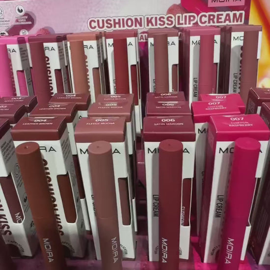 Cushion Kiss Lip Cream - Moira Beauty | Wholesale Makeup