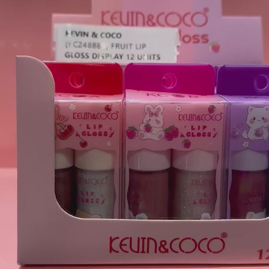 Fruit Lip Gloss - Kevin & Coco | Wholesale Makeup