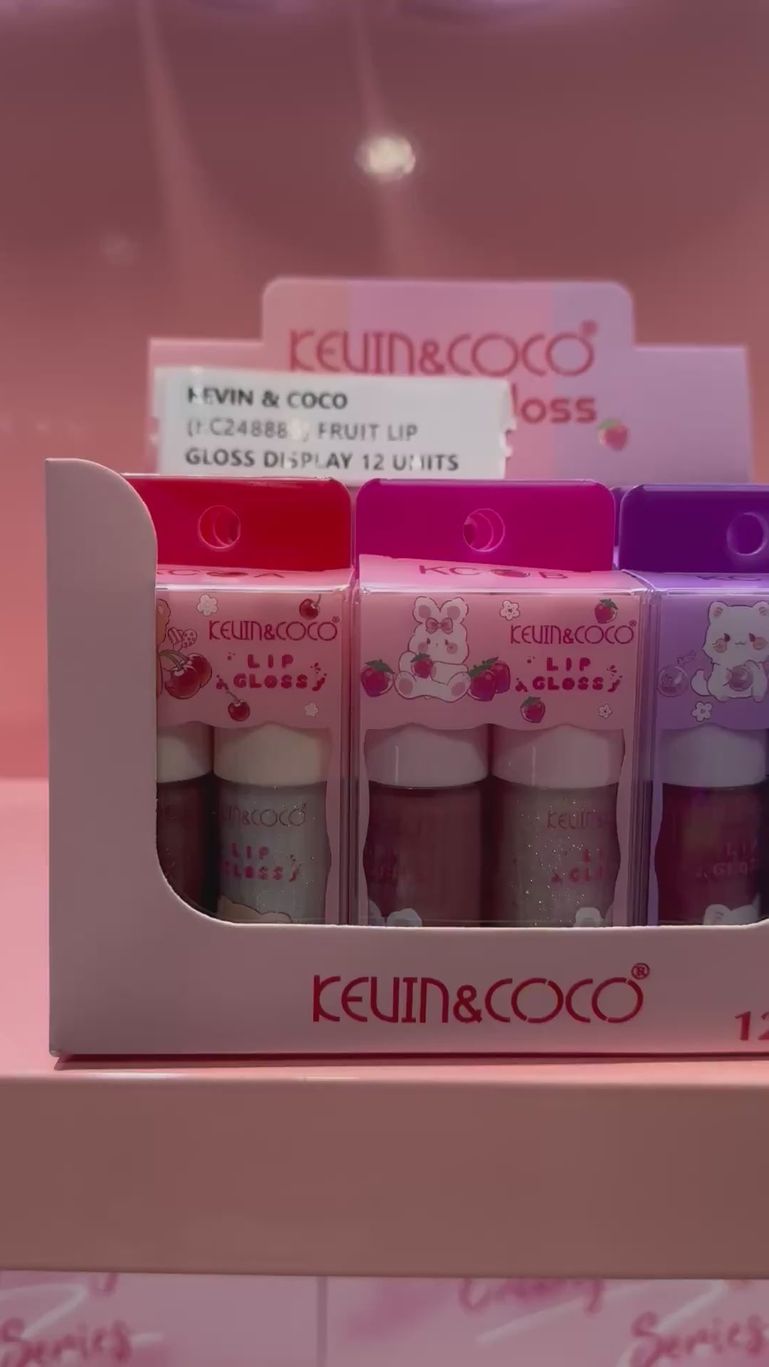 Fruit Lip Gloss - Kevin & Coco | Wholesale Makeup