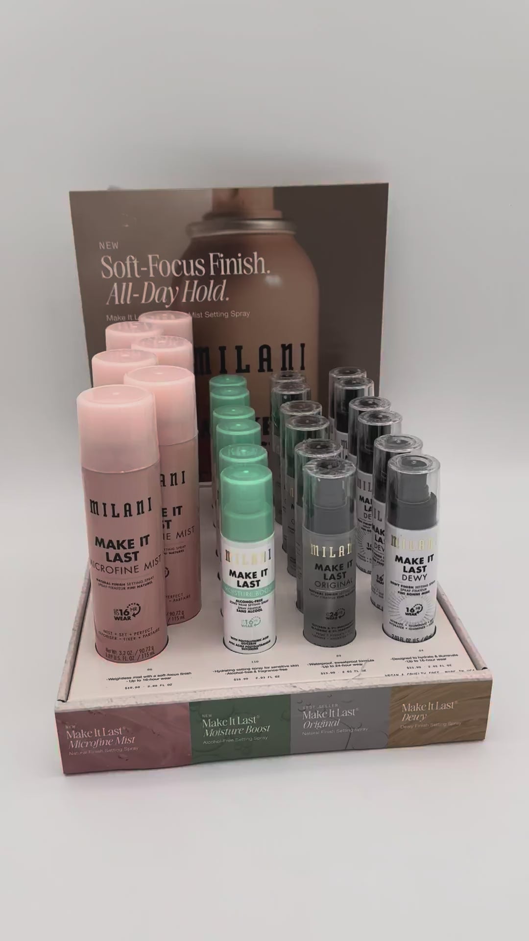 Make It Last Mist Setting Spray - Milani | Wholesale Makeup