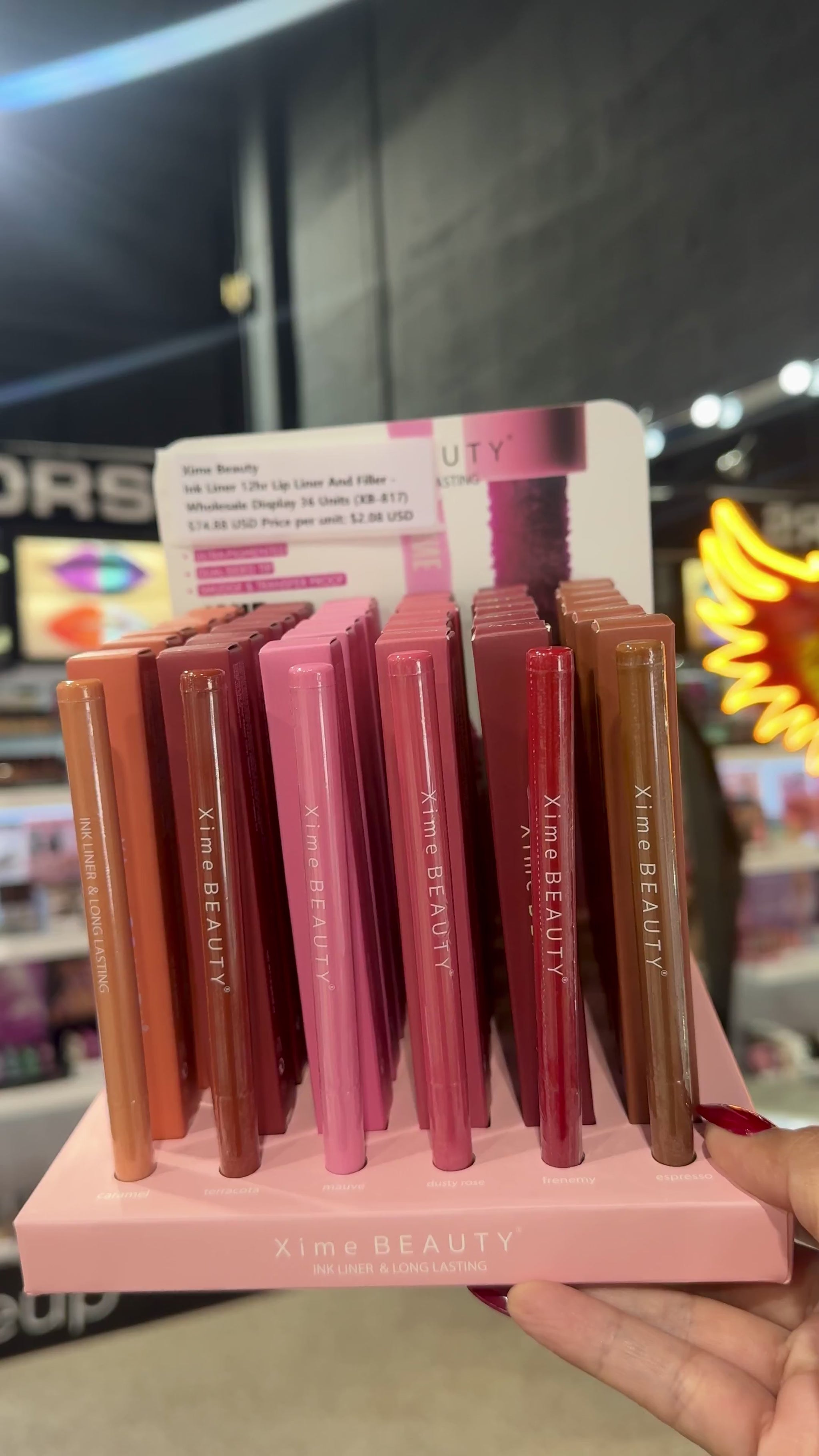 Ink Liner 12hr Lip Liner And Filler Xime Beauty | Wholesale Makeup