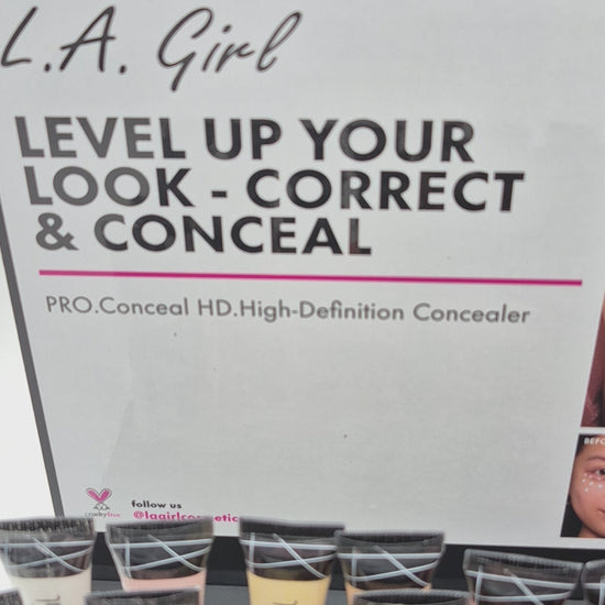 Level Up Your Look - Correct & Conceal L.A. Girl | Wholesale Makeup