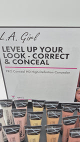 Level Up Your Look - Correct & Conceal L.A. Girl | Wholesale Makeup