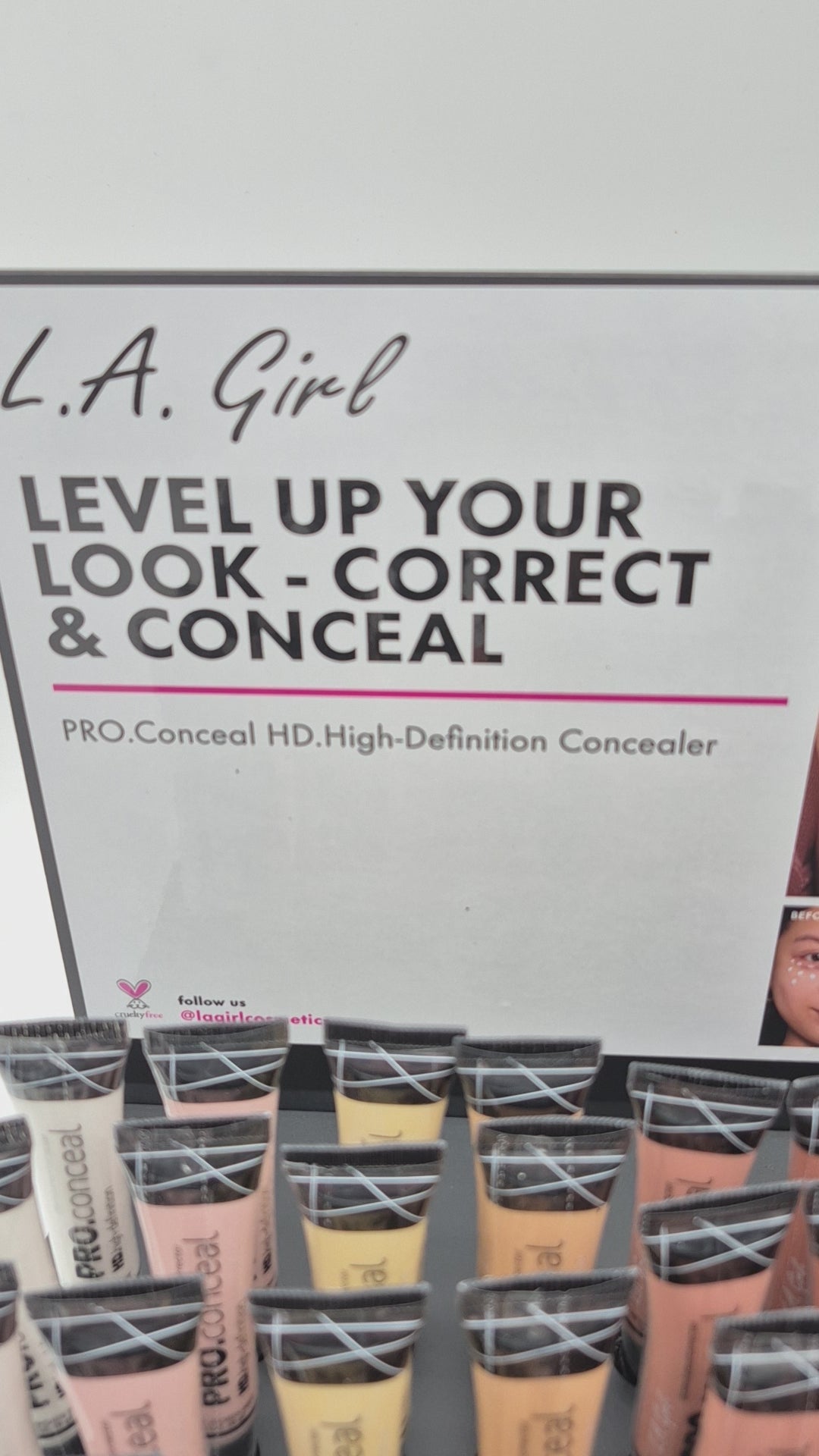 Level Up Your Look - Correct & Conceal L.A. Girl | Wholesale Makeup