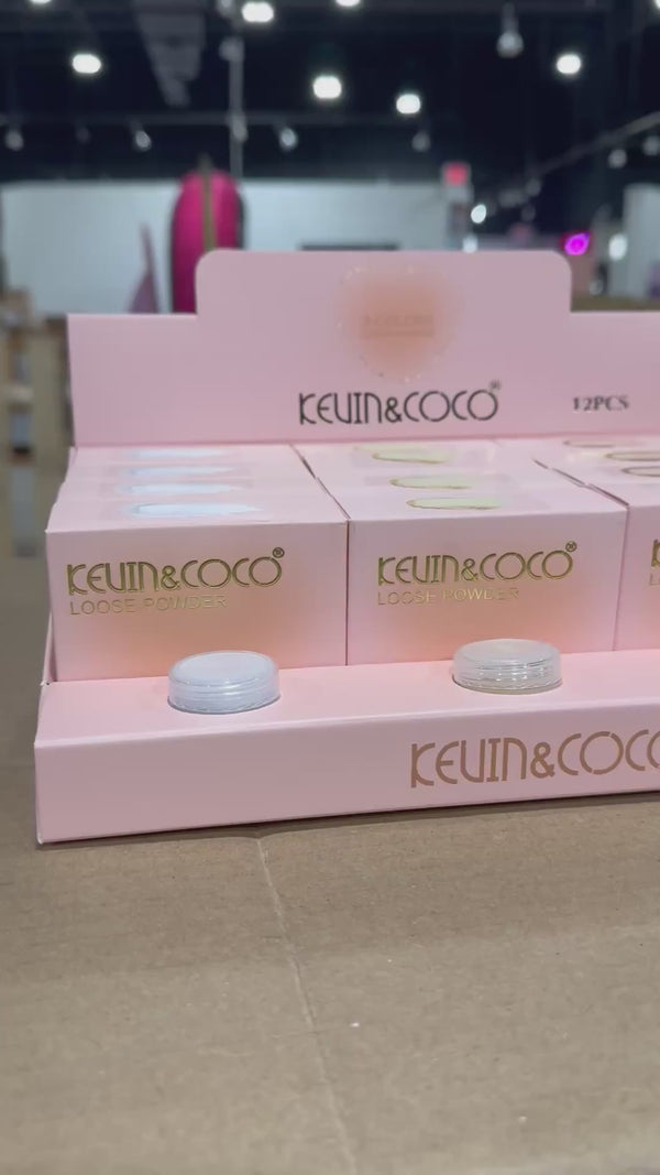 3 Colors Loose Powder - Kevin & Coco | Wholesale Makeup