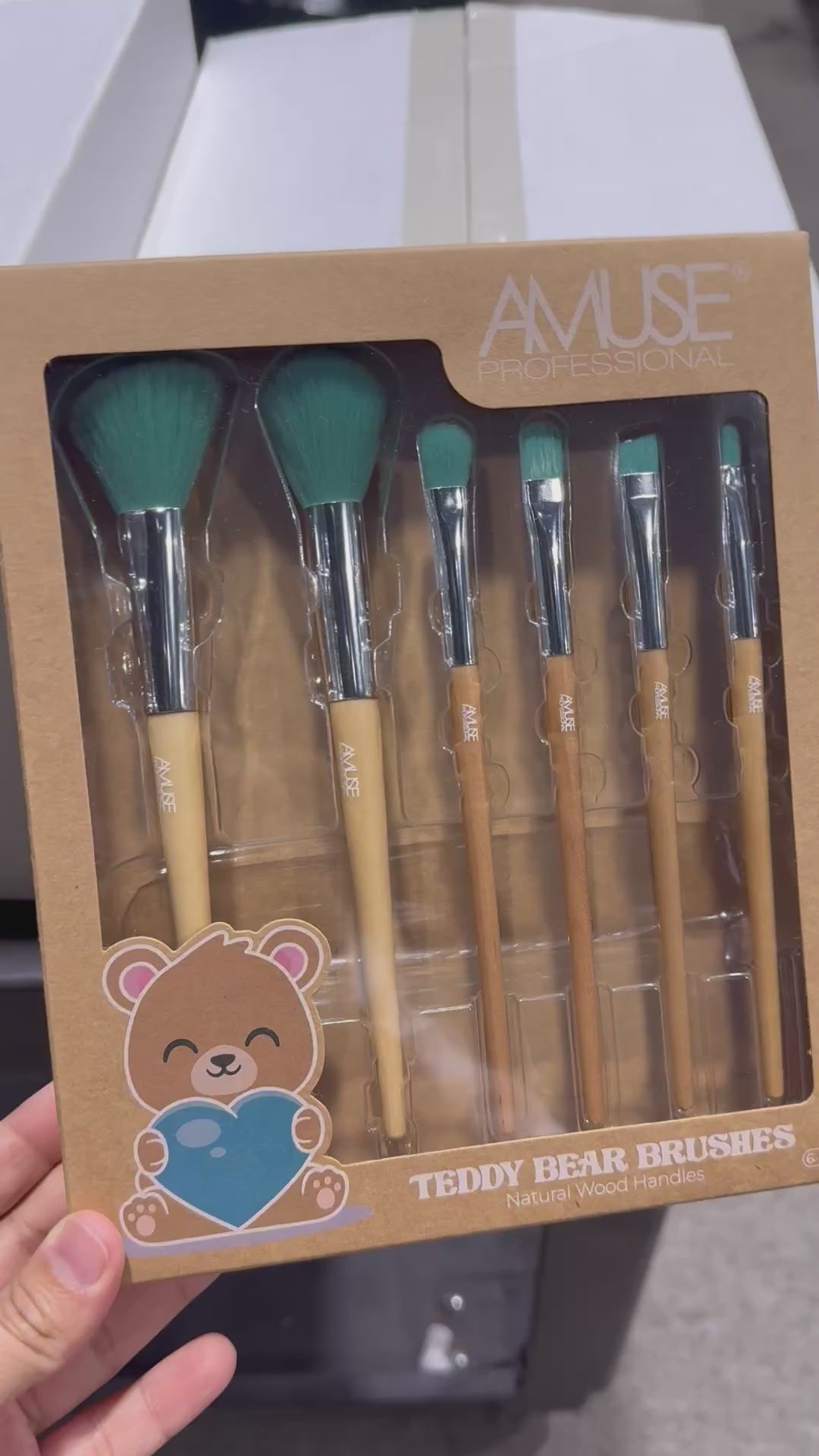 Teddy Bear Brushes - Amuse | Wholesale Makeup