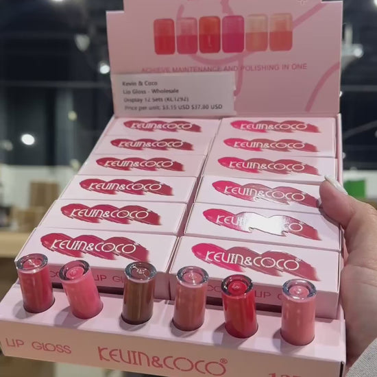 Lip Gloss - Kevin & Coco | Wholesale Makeup