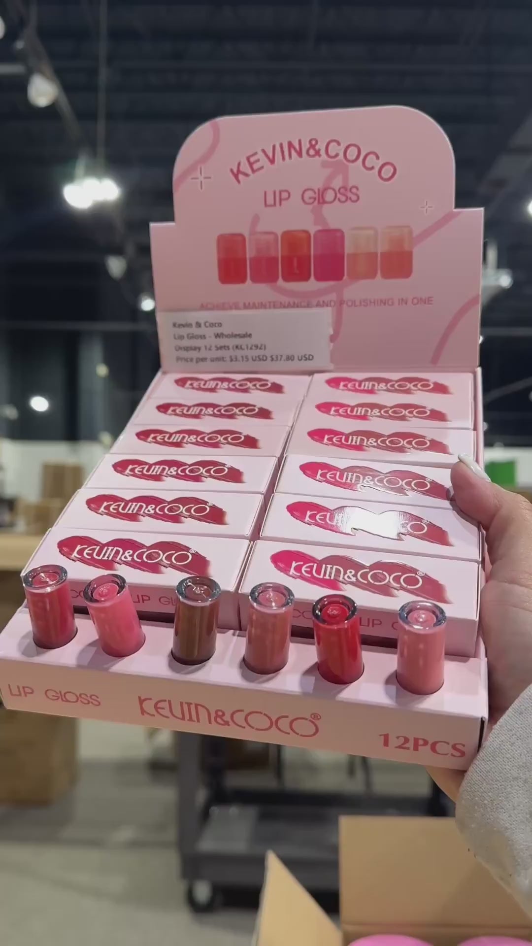 Lip Gloss - Kevin & Coco | Wholesale Makeup