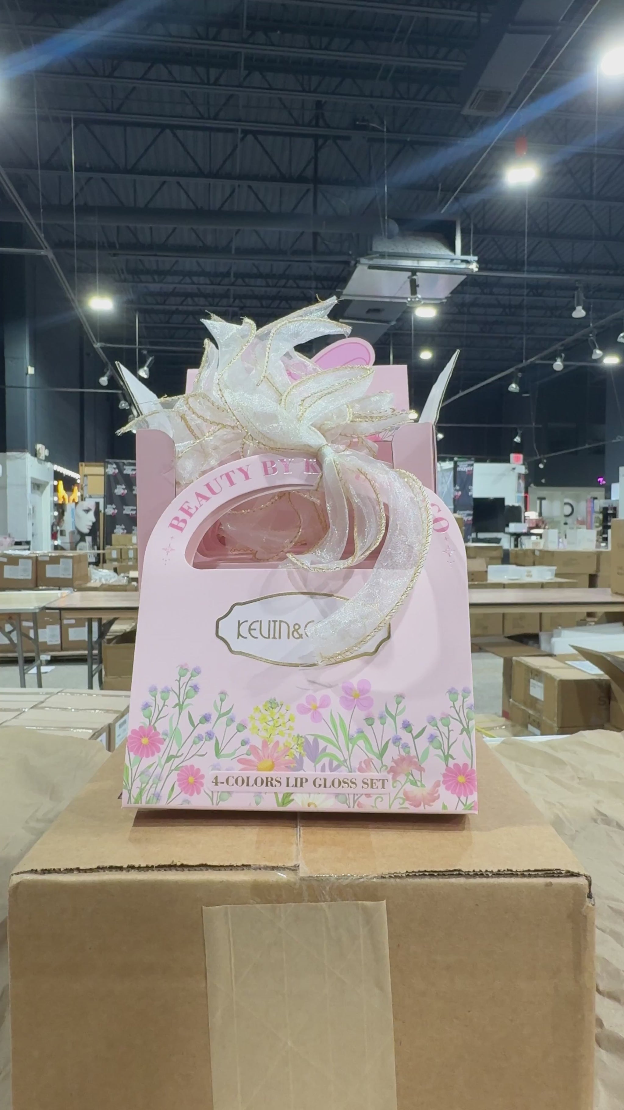 4 Colors Lip Gloss Set  - Kevin & Coco | Wholesale Makeup