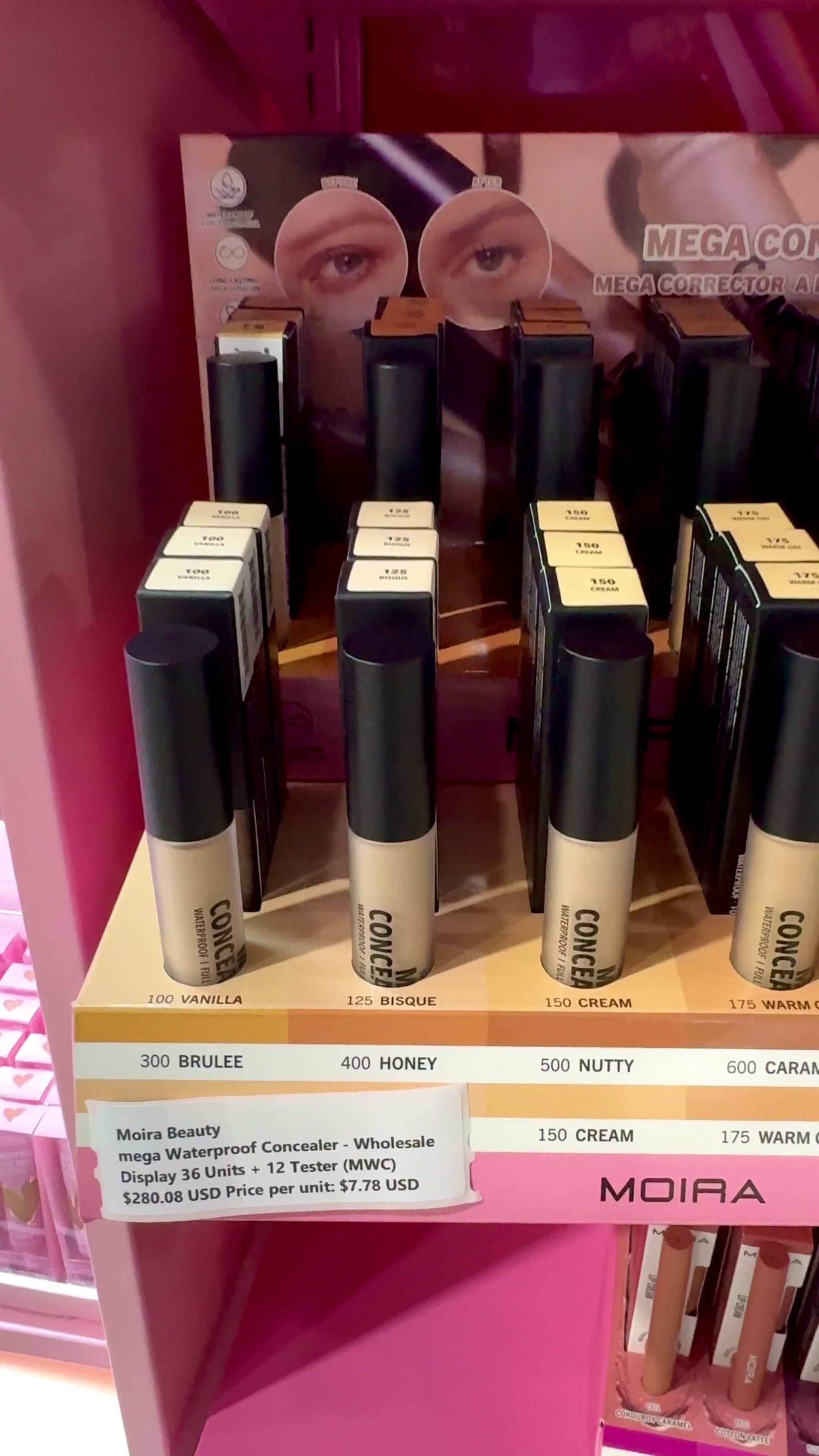 Mega Waterproof Concealer  - Moira Beauty | Wholesale Makeup