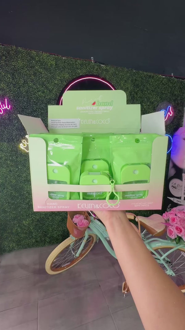 Hand Sanitizer Spray Watermelon Kevin & Coco | Wholesale Makeup
