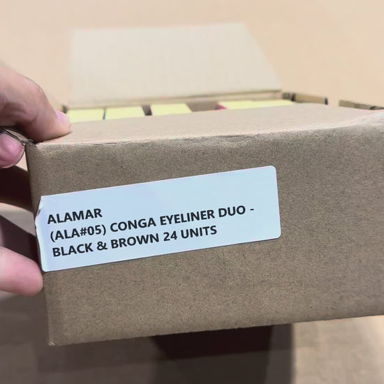 Conga Eyeliner Duo Black & Brown - Alamar | Wholesale Makeup