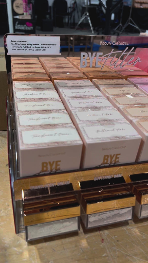 Bye Filter Loose Seting Powder Beauty Creations | Wholesale Makeup