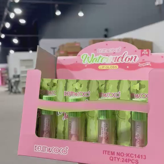 Watermelon Lip Gloss - Kevin & Coco | Wholesale Makeup