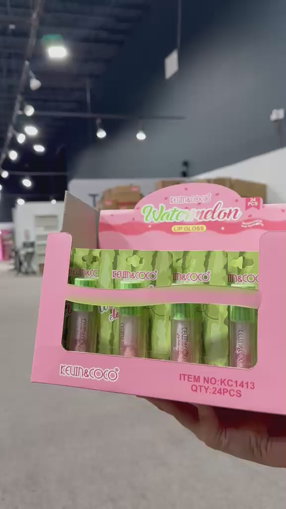 Watermelon Lip Gloss - Kevin & Coco | Wholesale Makeup