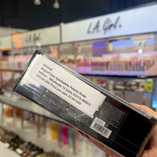 Magnif'eyes Eyeshadow Palette Nude Edition Rimmel | Wholesale Makeup