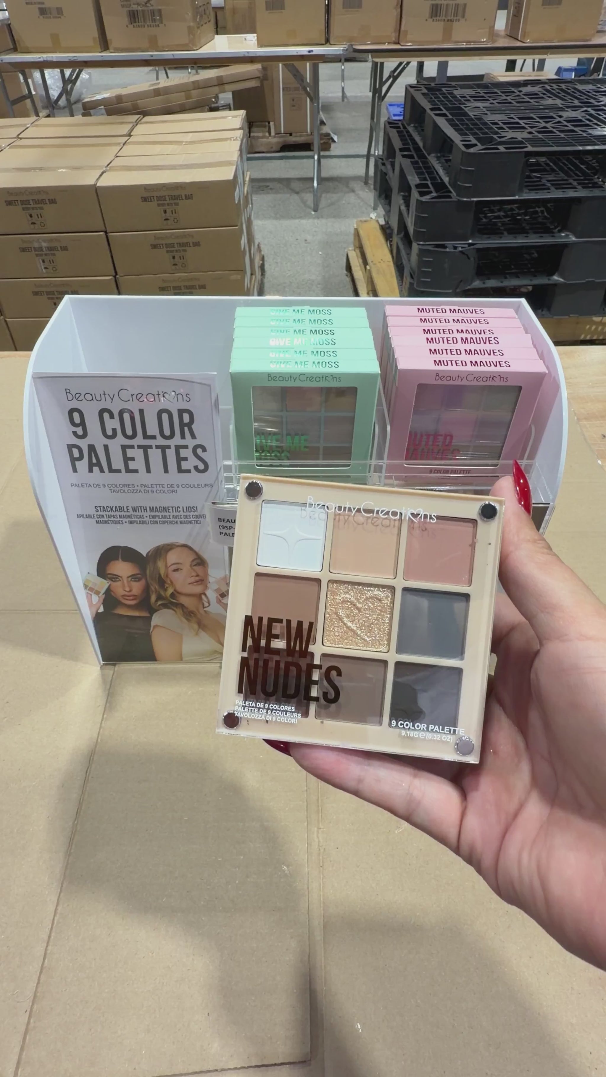 9 Color Magnet Shadow Palette - Beauty Creations | Wholesale Makeup