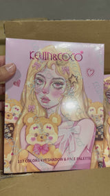 Teddy Bear Girl Eyeshadow - Kevin & Coco | Wholesale Makeup