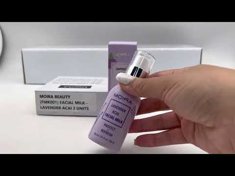 Facial Milk Lavender Acai Moira Beauty | Wholesale Makeup