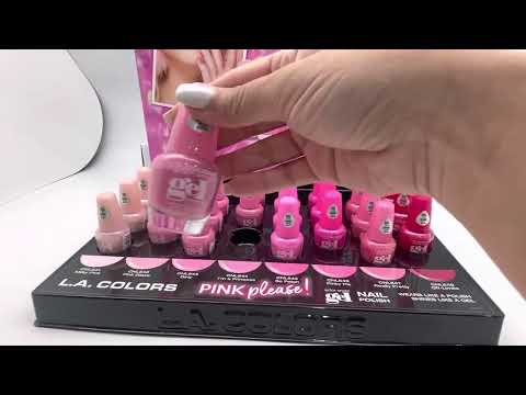 L.A. Colors Pink Please Fel Polish