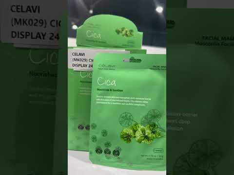 Cica Facial Mask - Celavi | Wholesale Makeup