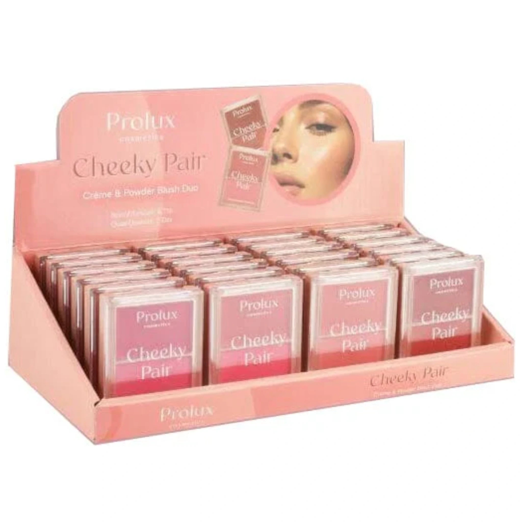 Cheeky Pair Blush Duo - Prolux | Wholesale Makeup