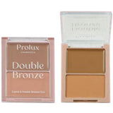 Double Bronze Bronzer Duo - Prolux | Wholesale Makeup