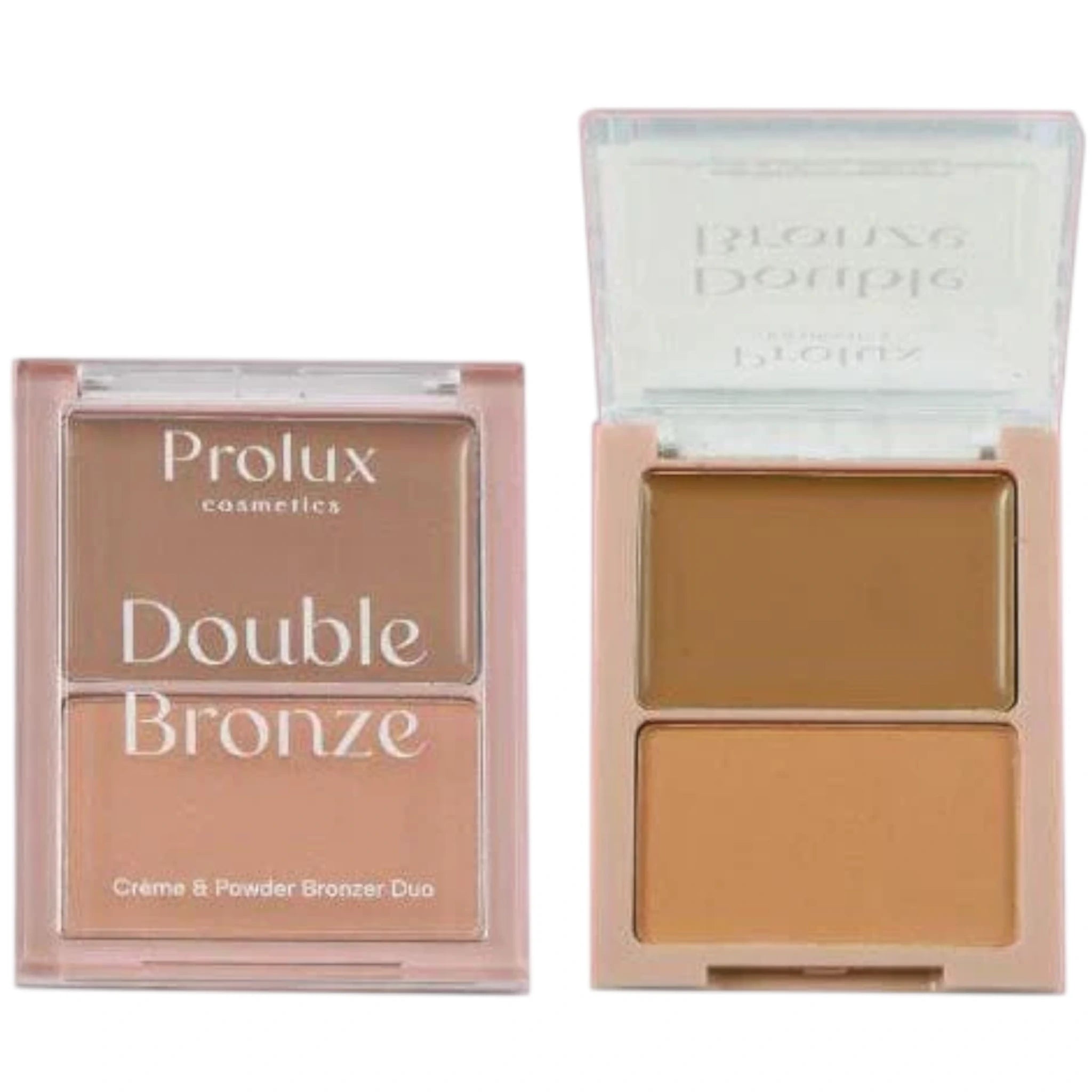 Double Bronze Bronzer Duo - Prolux | Wholesale Makeup