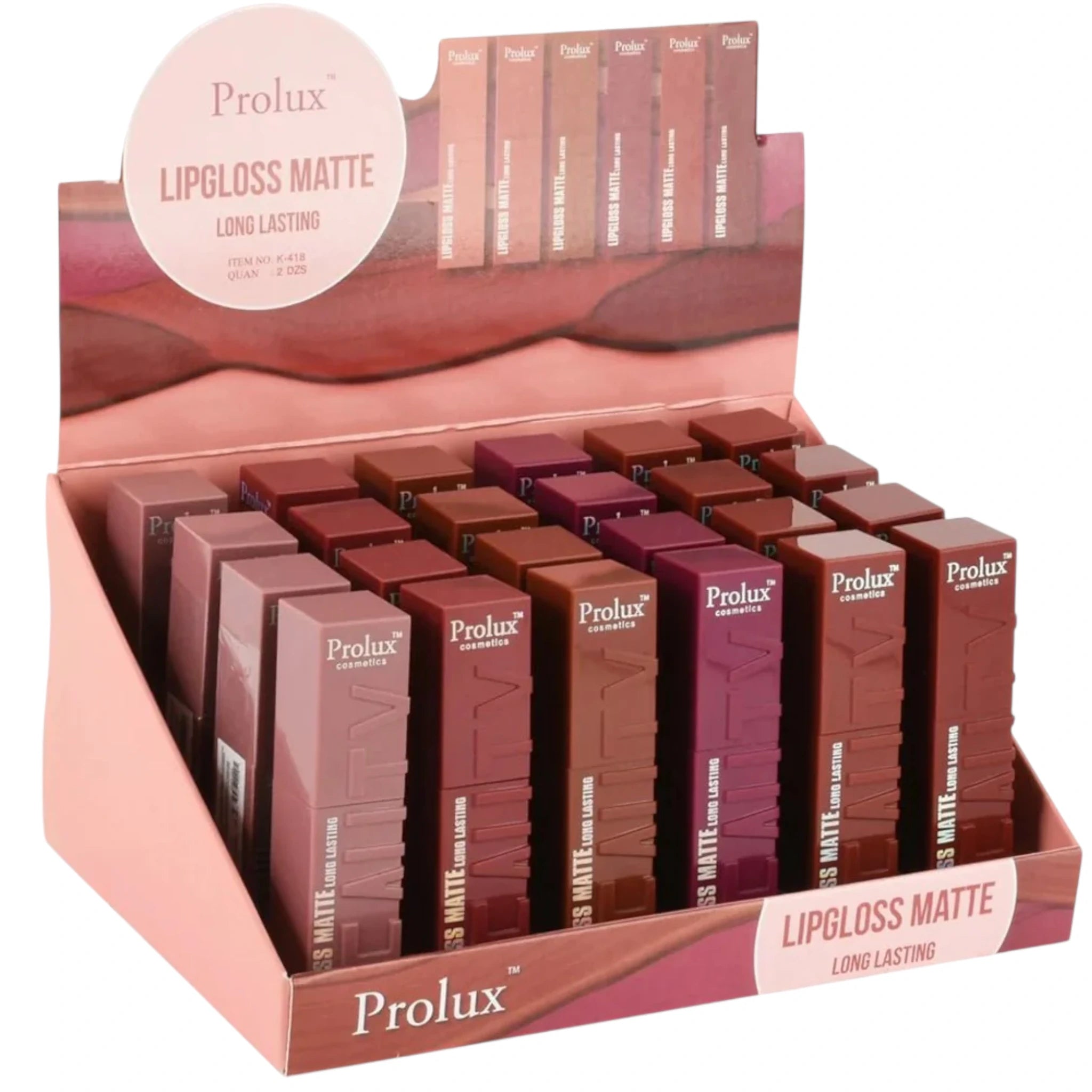 Lipgloss Matte Long Lasting Prolux | Wholesale Makeup