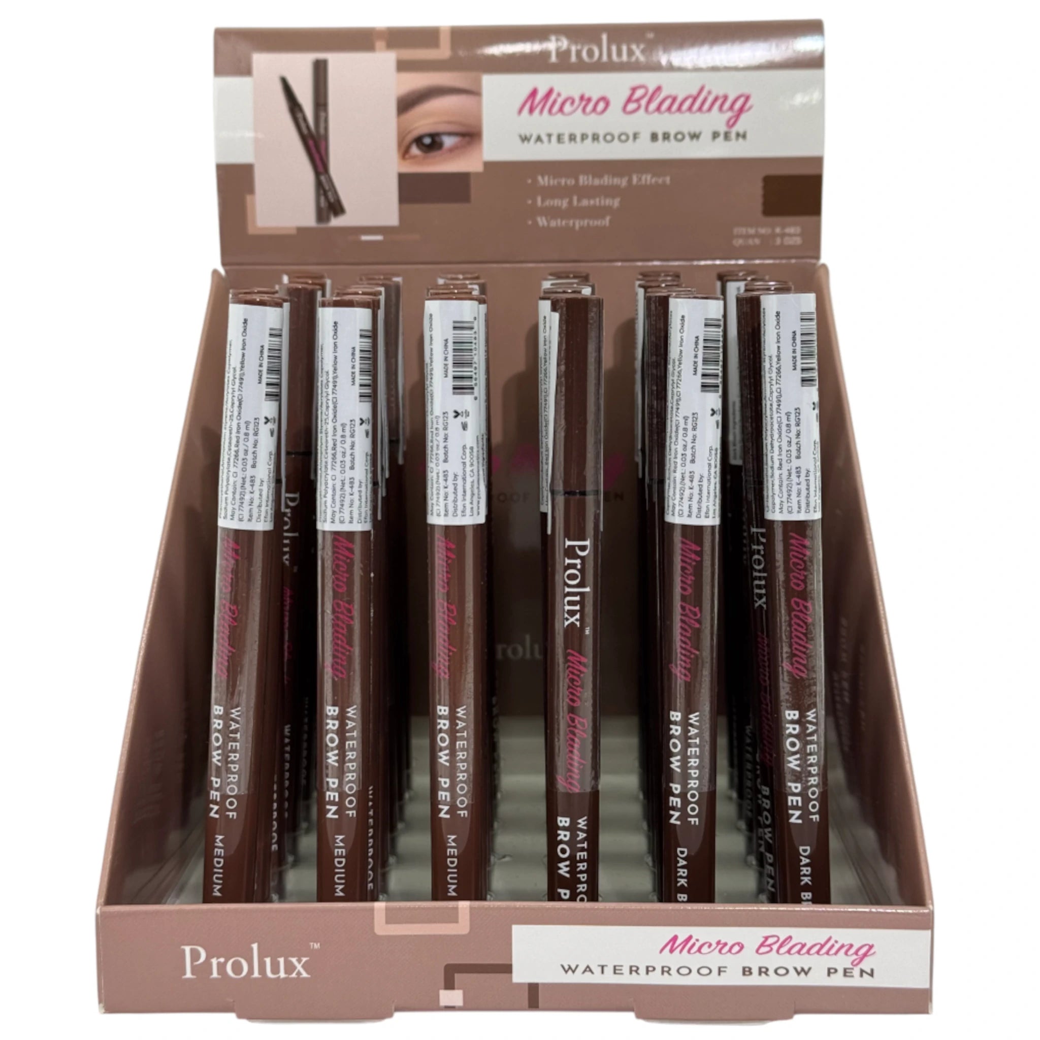 Micro Blading Waterproof Brow Pen - Prolux | Wholesale Makeup