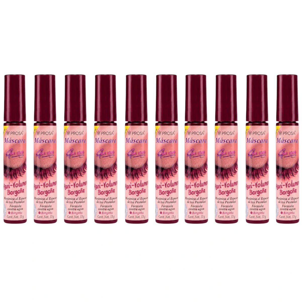 4 In 1 Maxi-volume Burgundy Mascara - Prosa | Wholesale Makeup