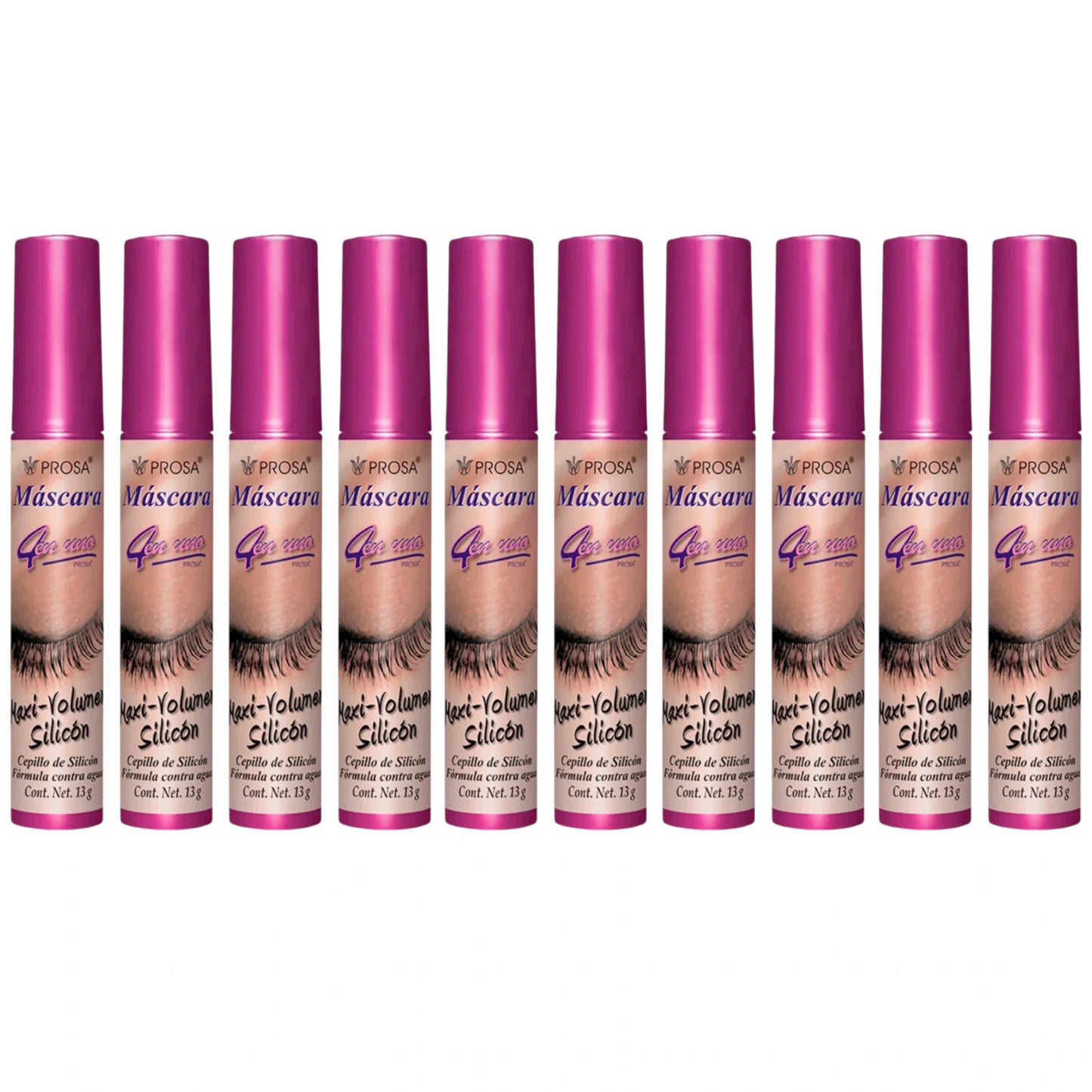 4 In 1 Maxi-Volume Silicone Mascara - Prosa | Wholesale Makeup