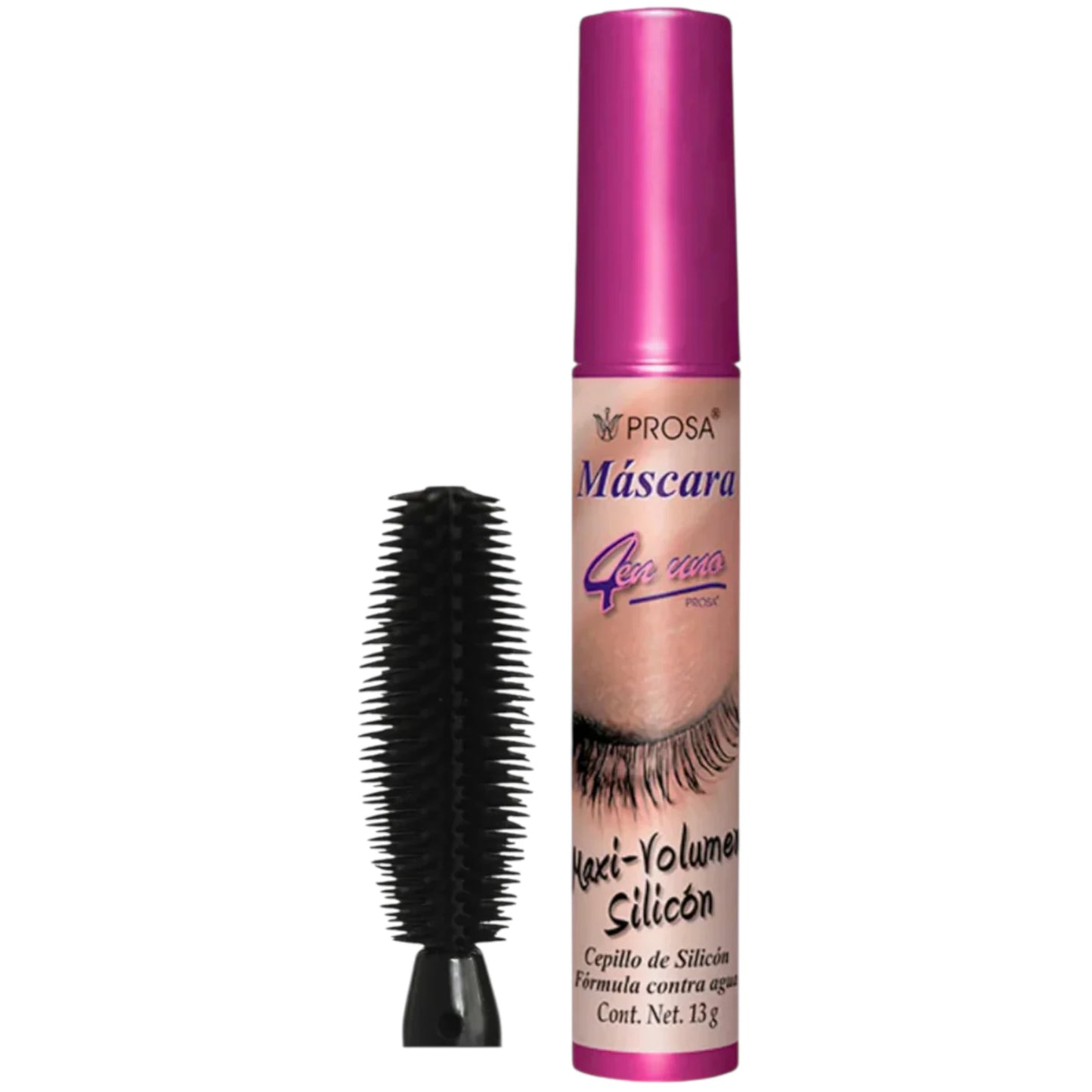 4 In 1 Maxi-Volume Silicone Mascara - Prosa | Wholesale Makeup
