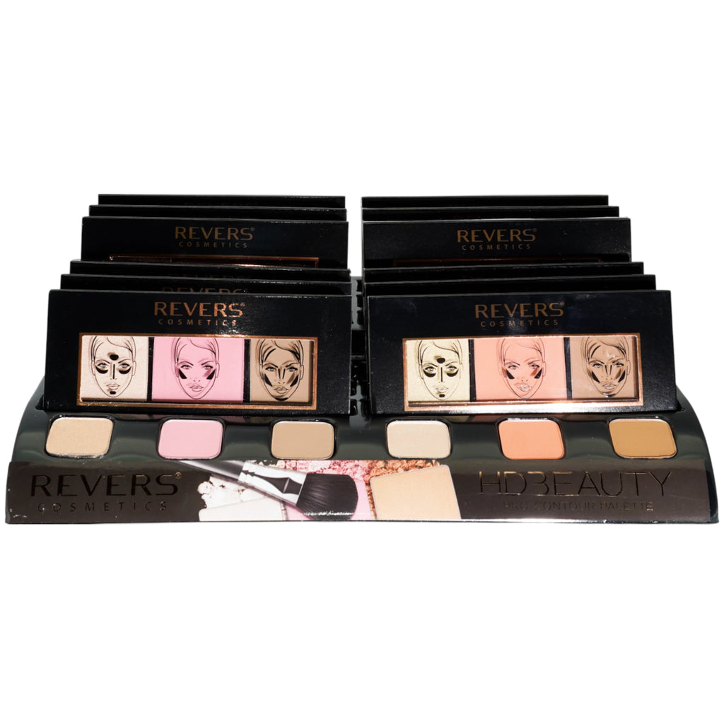 Hd Beauty Pro Contour Palette Revers Cosmetics | Wholesale Makeup