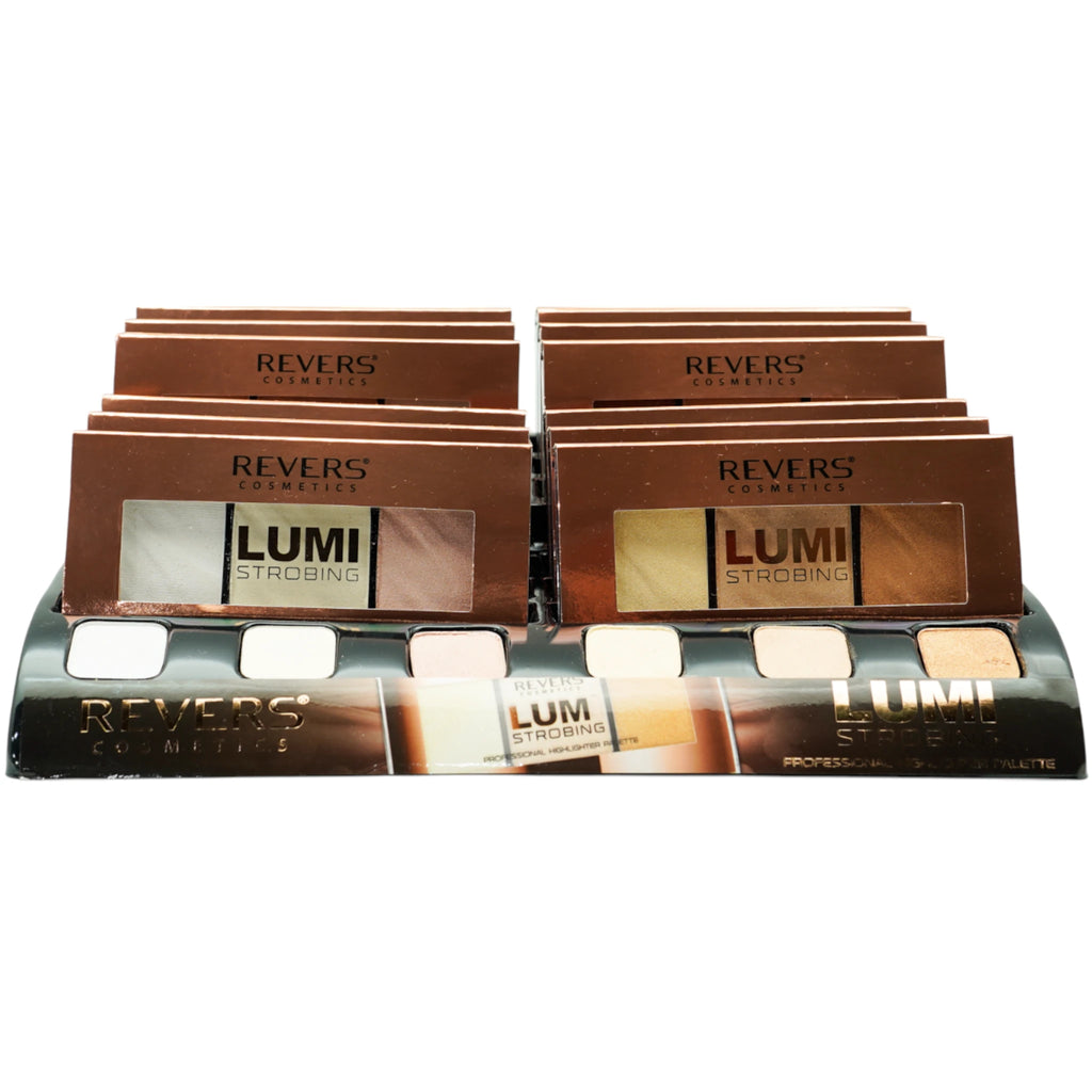 Lumi Strobing Highlighter Palette Revers Cosmetics | Wholesale Makeup