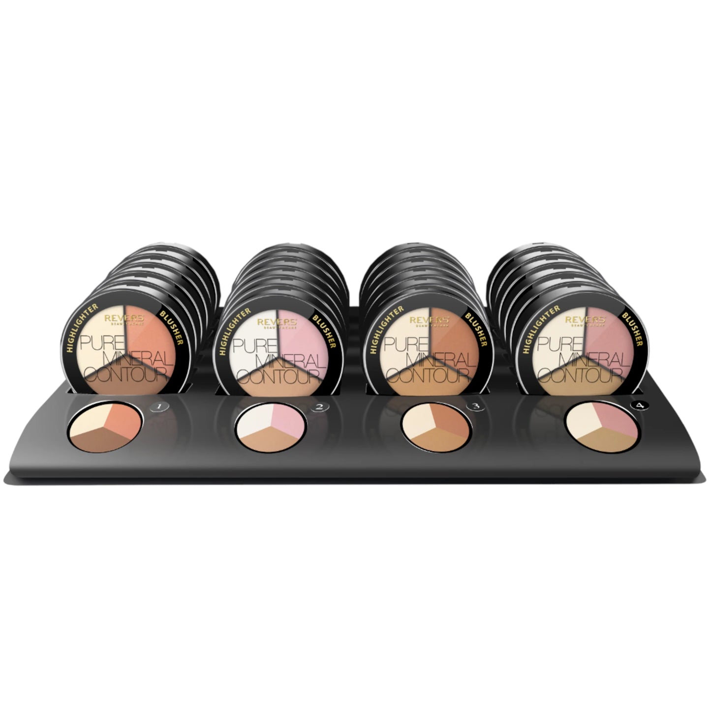 Pure Mineral Face Contour Palette Revers Cosmetics | Wholesale Makeup