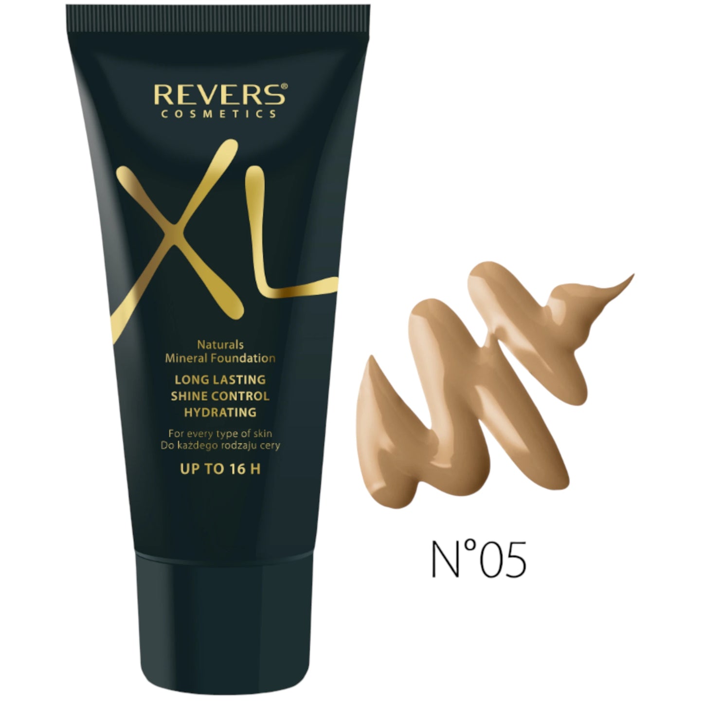Xl Natural Mineral Foundation - Revers Cosmetics | Wholesale Makeup