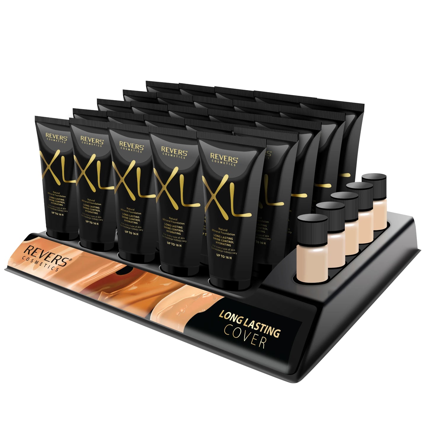 Xl Natural Mineral Foundation - Revers Cosmetics | Wholesale Makeup