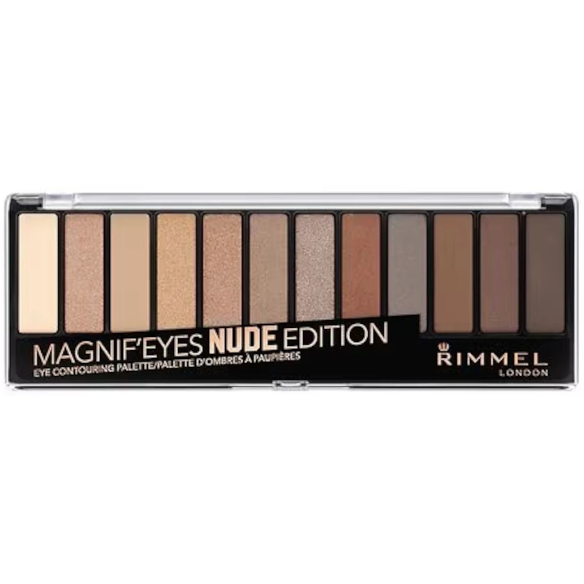 Magnif'eyes Eyeshadow Palette Nude Edition Rimmel | Wholesale Makeup