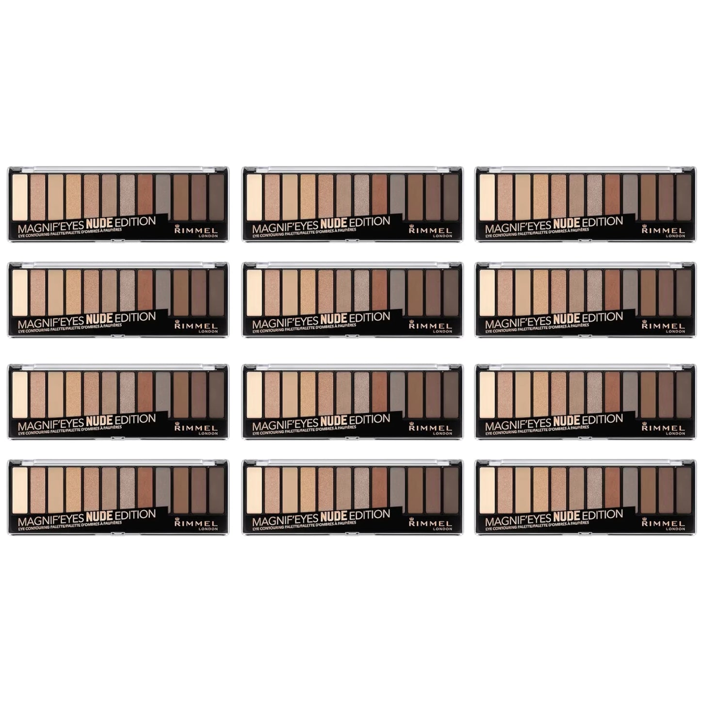 Magnif'eyes Eyeshadow Palette Nude Edition Rimmel | Wholesale Makeup