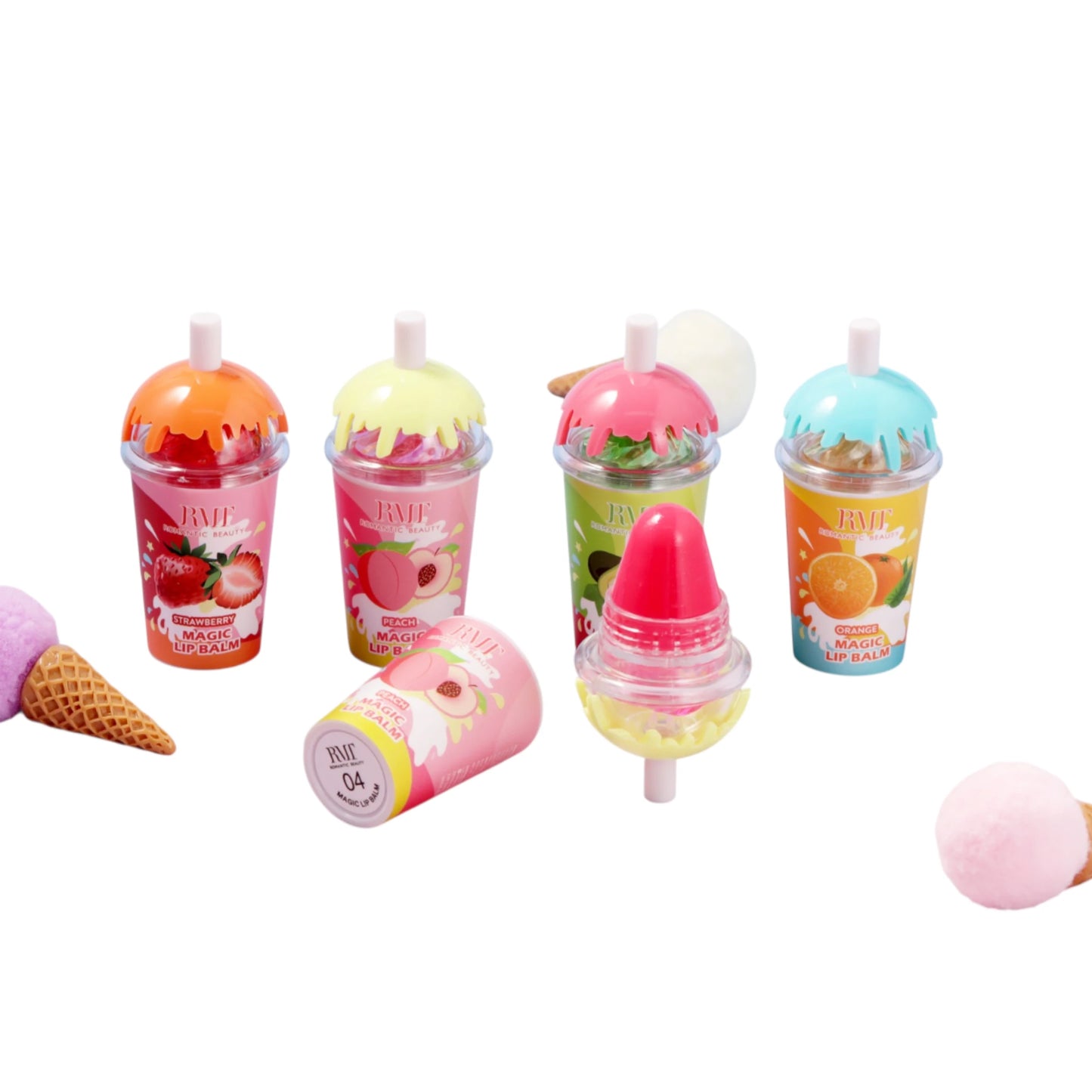Fruit Cocktail Magic Lip Balm Romantic Beauty | Wholesale Makeup