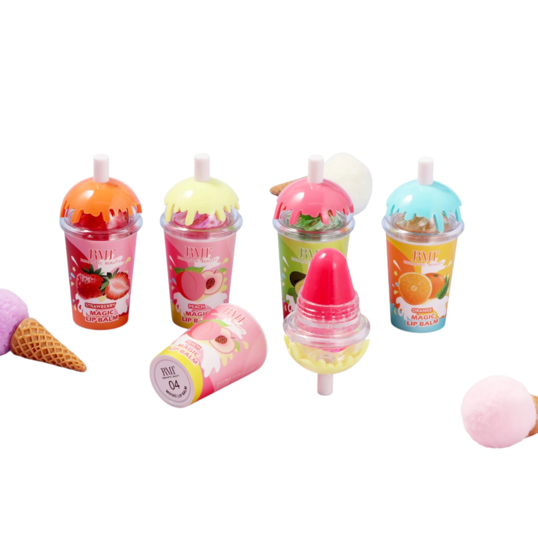 Fruit Cocktail Magic Lip Balm Romantic Beauty | Wholesale Makeup