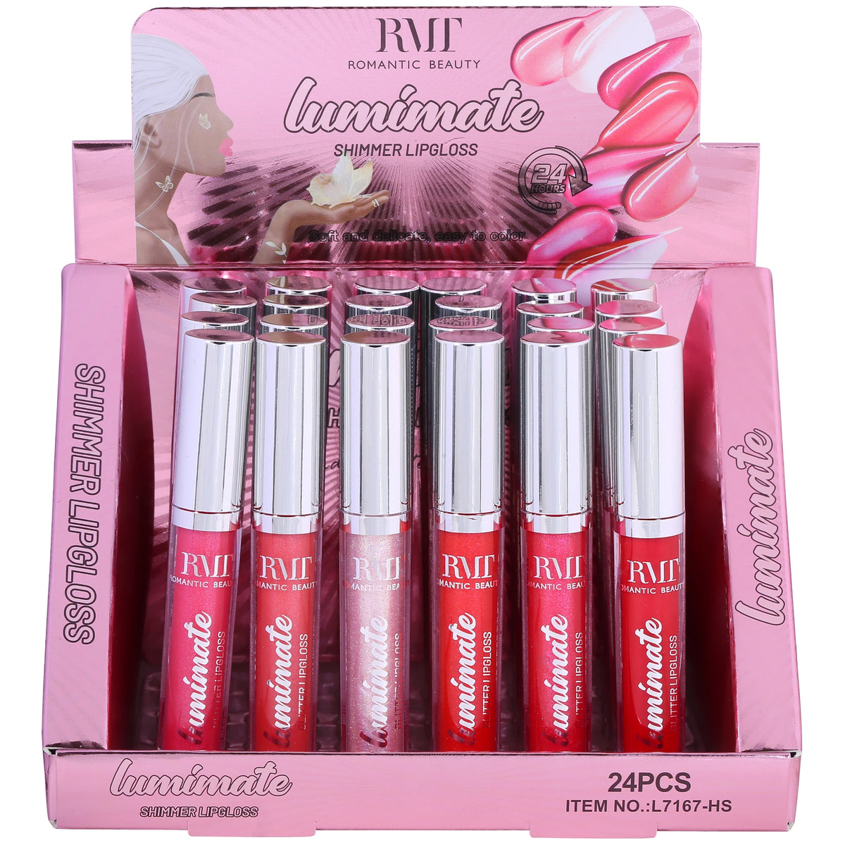 Luminate Shimmer Lipgloss HS - Romantic Beauty | Wholesale Makeup
